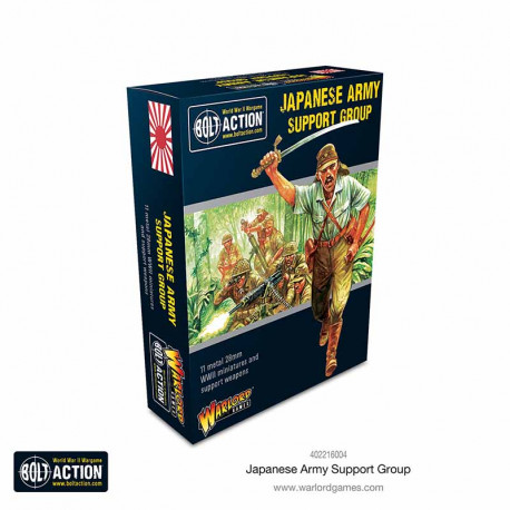 Grupo de apoyo japonés. Bolt Action.