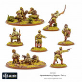 Grupo de apoyo japonés. Bolt Action.