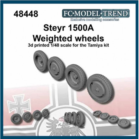 Wheel set for Steyr 1500A.