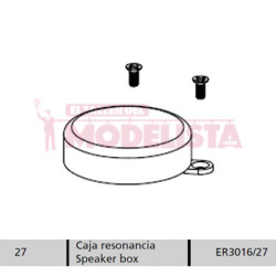 Caja de resonancia para 7200 RENFE.