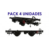 Unified frame with vacuum brake, RENFE (x4).