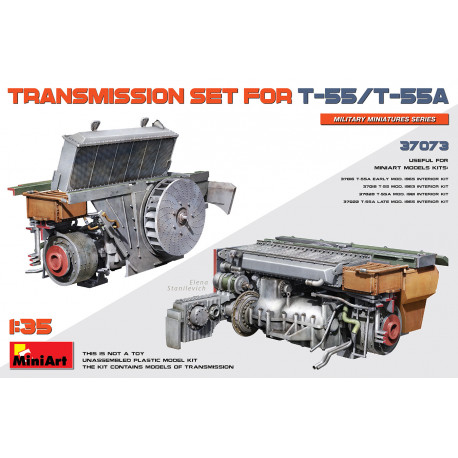 Set de transmisión T-55/T-55A.