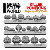 Killer pumpkins Resin Set.