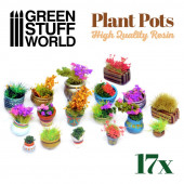 Plant pot Resin Set.