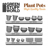 Plant pot Resin Set.