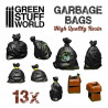 Garbage bags Resin Set.