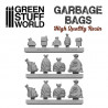 Garbage bags Resin Set.