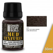 Mud textures "dark brown" 30ml.