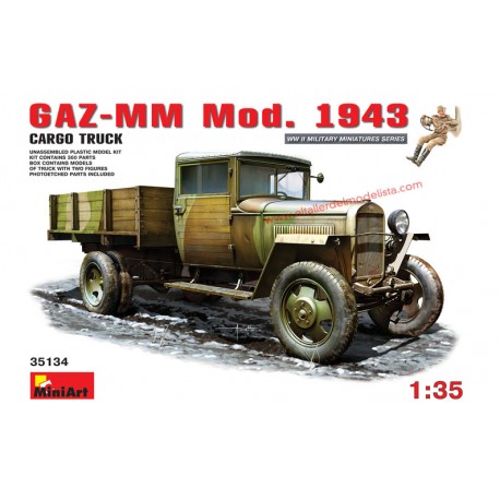 GAZ-MM 1943 Cargo Truck. MINIART 35134