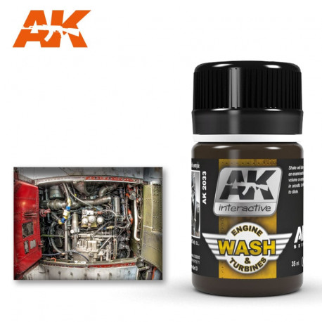 Aircraft engine wash. 35 ml.