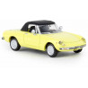 Alfa Romeo Spider 2000, amarillo.