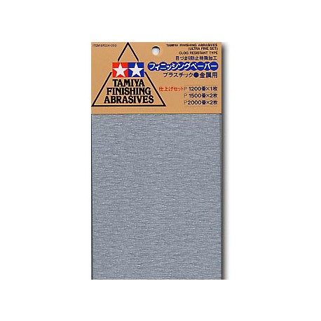 Sand Paper Super Fine. TAMIYA 87024