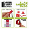 Foam sanding pads. Fine grit assortment (x20).