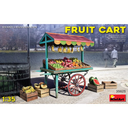 Market car with fruit.