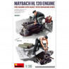 Maybach HL 120 engine and repair crew.