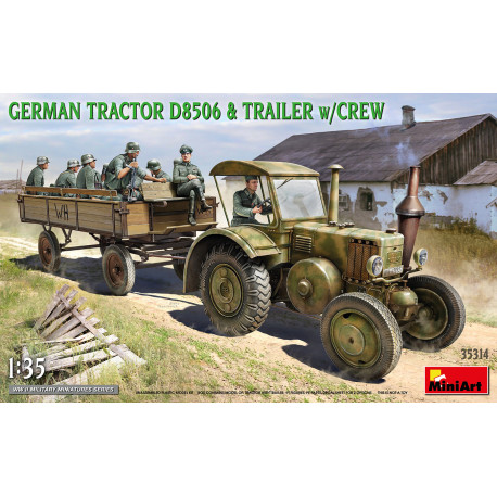 German tractor D8506.