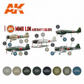 Colores de aviones IJN de la WWII.