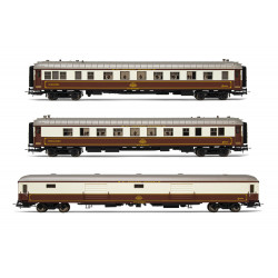 Set de 3 coches "Al-Andalus", RENFE.