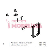 Intermediate accesories for RENFE 440 units.