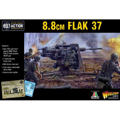 Flak 37 8.8cm. Bolt Action.