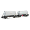 Set of tank wagons PR Butano S.A., RENFE.