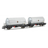 Set of tank wagons PR Butano S.A., RENFE.