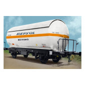 Set of tank wagons PR Repsol Butano, RENFE.