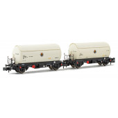 Set of tank wagons PR Butano S.A., RENFE.