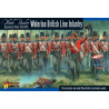 Infantería de línea británica napoleónica (campaña de Waterloo).