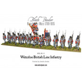 Waterloo British line infantry.