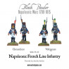 Infantería de línea francesa napoleónica.