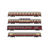 Set of coaches ''TEE Rheinpfeil''', DB.