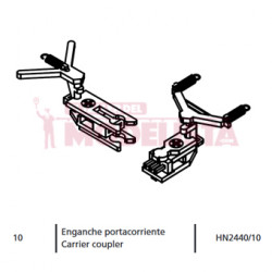 Carrier coupler for RENFE 440 units.