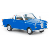 Coupé Goggomobil, azul.