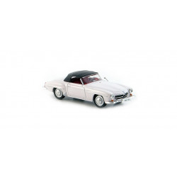 Mercedes Benz 190SL, blanco.