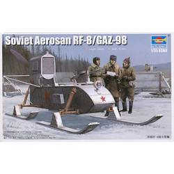 Aerosan RF-8/GAZ-98 soviético.