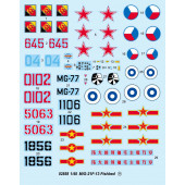 MiG-21F-13 Fishbed.