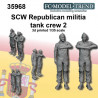 SCW Republic militia tank crew.