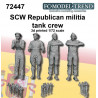 SCW Republic militia tank crew.