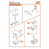 Caja de madera cortada con láser 001 (7 uds).