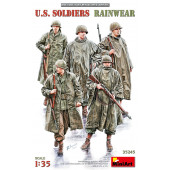 US soldiers rainwear.