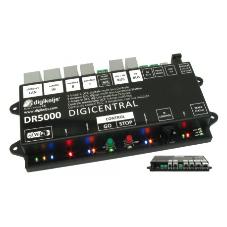 Central Digital DCC, Multi-conexión. DIGIKEIJS DR5000-ADJ