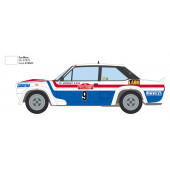 Fiat 131 Abarth Rally, 1977.