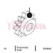 Gear for RENFE locomotive series 353/354.