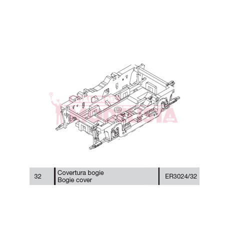 Cobertura bogie para 7800 RENFE.