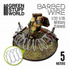 Barbed wire. GREEN STUFF WORLD 366019