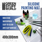 Silicone painting mat 400x300 mm.