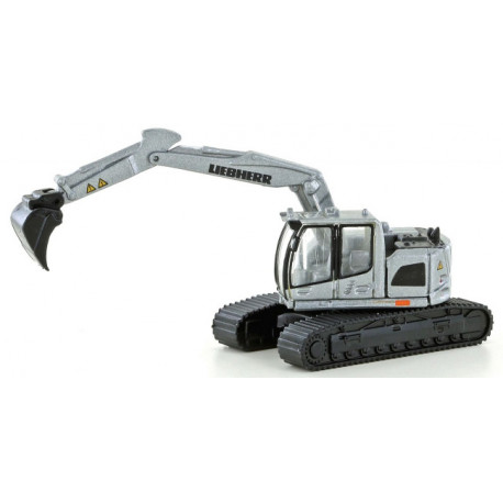 Excavadora compacta "Liebherr" con orugas. LEMKE