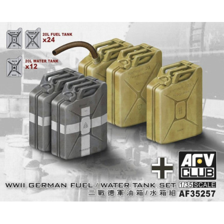 German fuel tank set.