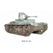 OT-26 flamethrower tank (single turret).